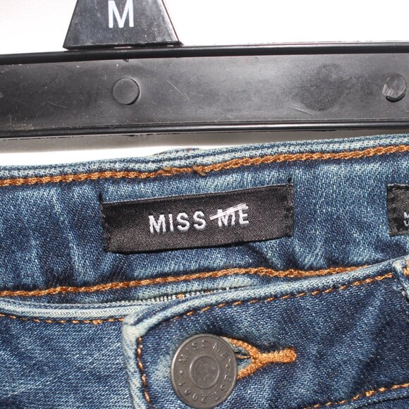 Miss Me X Marks the Spot Ankle Crop Skinny Jeans Size 27 - Picture 6 of 6